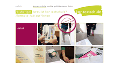 Desktop Screenshot of kontextschule.org